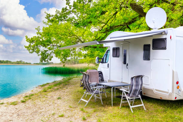 istock Holidays in summer at the lake, Germany 968443384