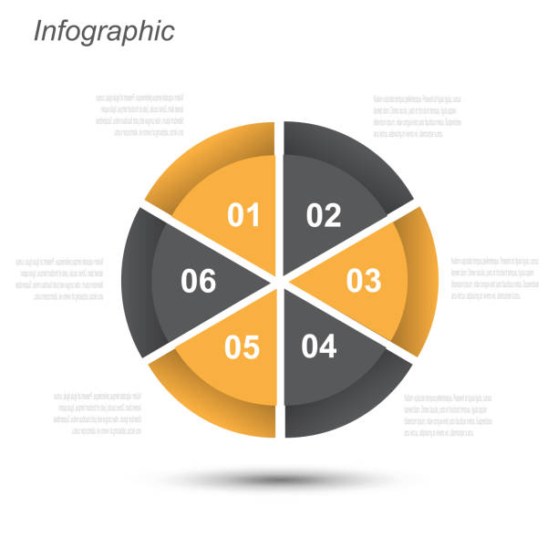 ilustrações, clipart, desenhos animados e ícones de modelo de design de infográfico - 11194