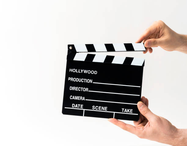 istock Blank Film Slate 968502758