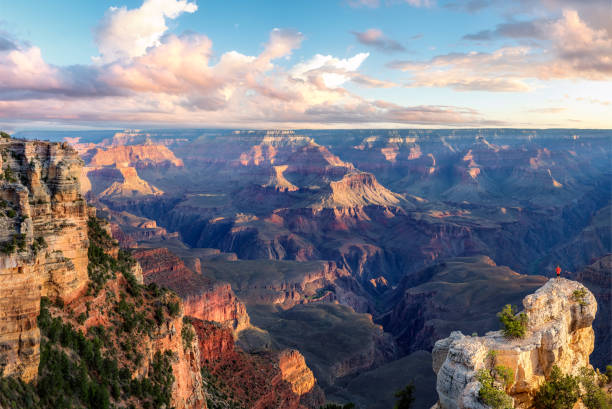 istock Epic Grand Canyon - sunrise light from Mather Point 968539566