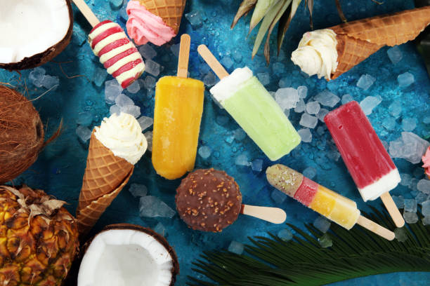 istock Vanilla frozen yogurt or soft ice cream in waffle cone. 968551598
