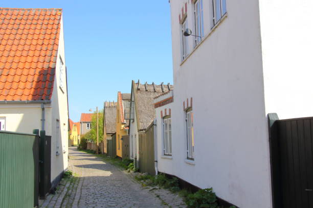 istock Cobblestone Street in Dragor, Denmark 968551900