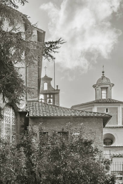 istock Exterior Buildings at Rome City, Italy 968554366