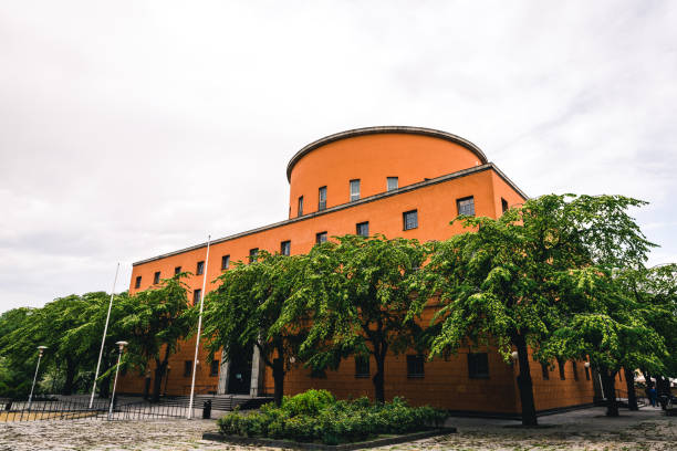 istock Beautiful Stockholm Stadsbibliotek (City Library) 968577664
