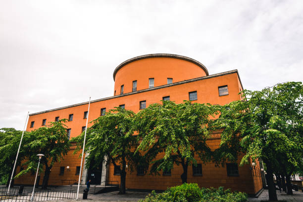 istock Beautiful Stockholm Stadsbibliotek (City Library) 968579694
