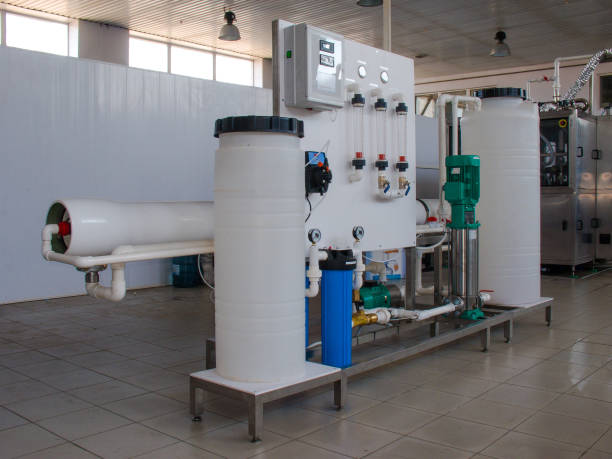 istock Reverse osmosis system - installation of industrial membrane devices 968605470