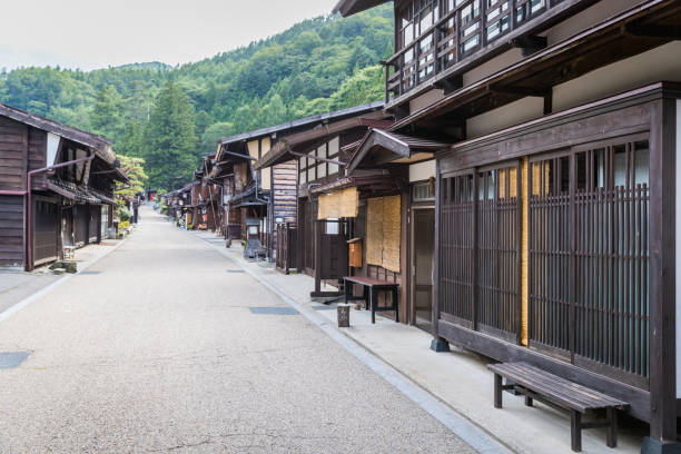 istock Narai-juku, Japan 968616446