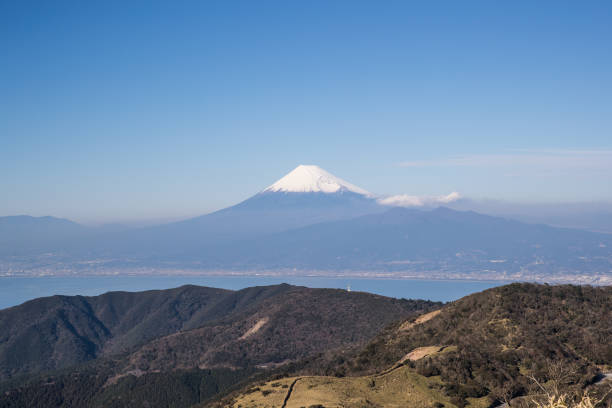 istock Mountain Fuji and Suruga bay 968616594