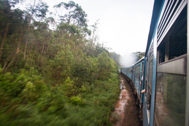istock Train ride from Kandy to Ella in Sri Lanka 968668242