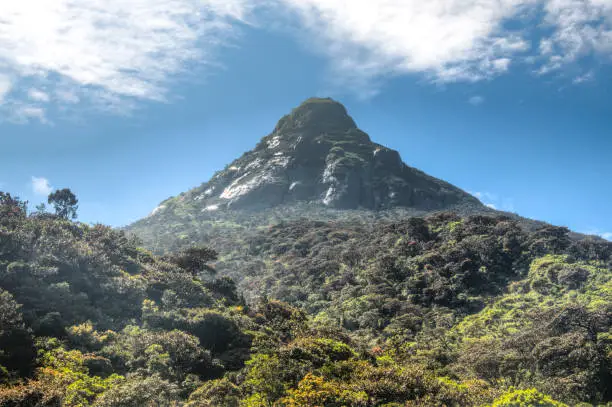 Photo of Landscape around Adam's Peak in Sri Lanka