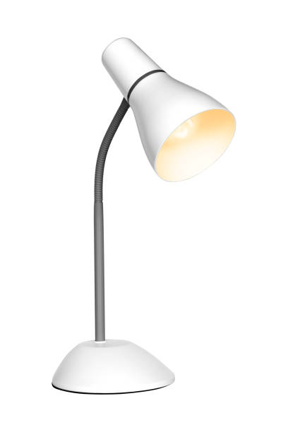 istock Desk lamp isolated on white background 968674262