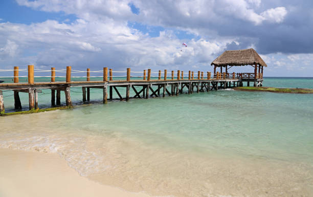 istock The pier and the beach 968674468