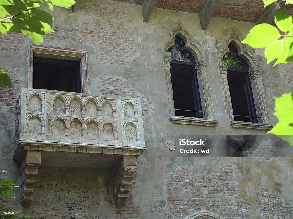 Romeo and Juliet - Lizenzfrei Balkon Stock-Foto