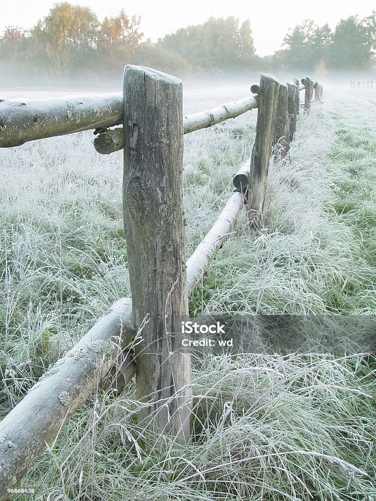 fence  Agricultural Field Stock Photo