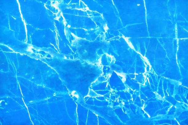 istock Blue pastel marble texture in natural pattern with high resolution for background and design art work. Tiles stone floor. 968688542