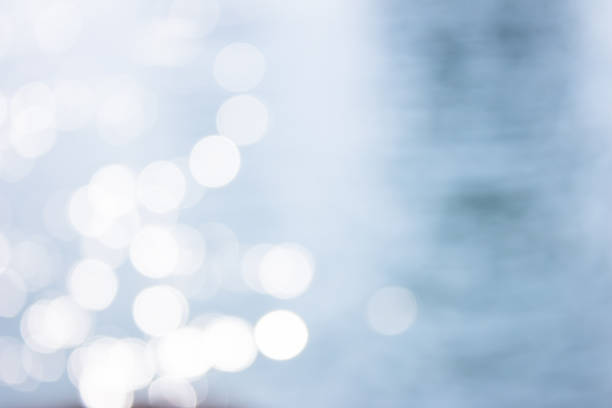 istock Blur beautiful nature on seashore beach with bokeh sun light wave abstract background. Copy space of travel concept and summer vacation. 968709470