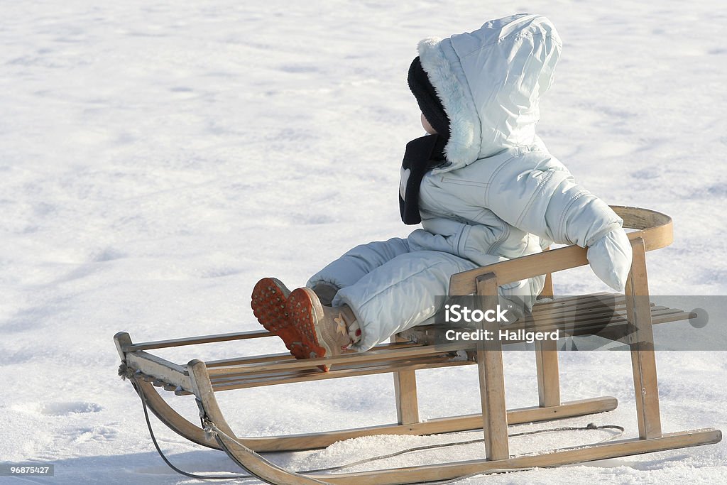 On my sled  Activity Stock Photo