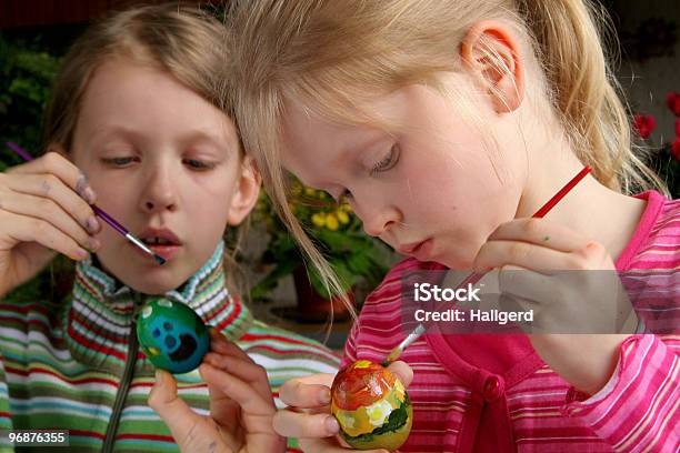 Easter Eggs Stock Photo - Download Image Now - Art And Craft, Boiled, Casual Clothing