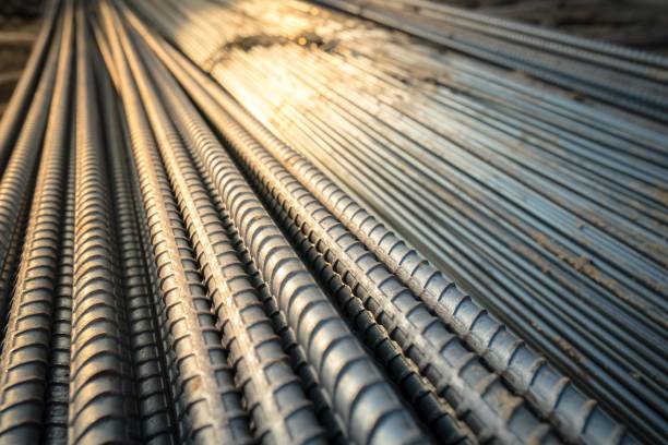 istock Construction rebar steel work reinforcement in conncrete structure of building 968781878