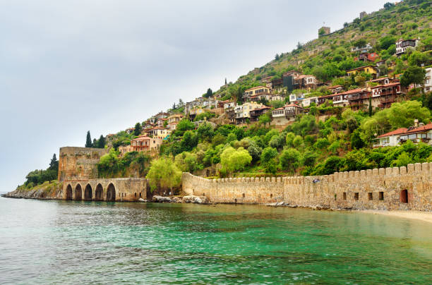 istock View old shipyard Tersane in Alanya. Turkey 968796274
