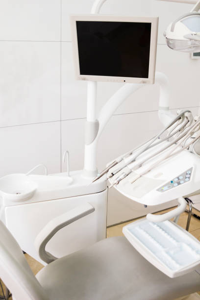 istock Dental Clinic equipment and stomatology concept. 968809254
