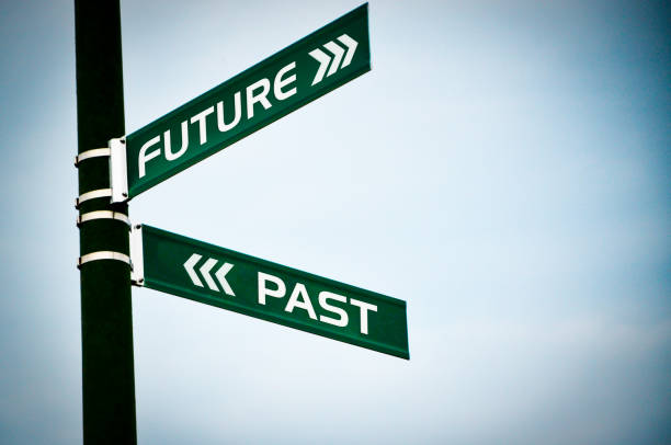 istock Future - Past street sign 968811942
