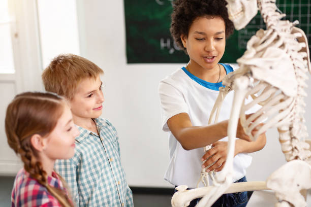 istock Nice happy children working in a team 968812624