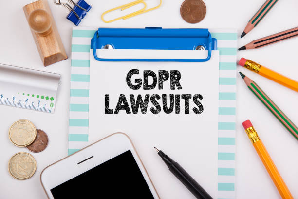 istock GDPR and lawsuits, business background 968831218