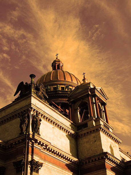 istock Abstract photo of a cathedral 96883986