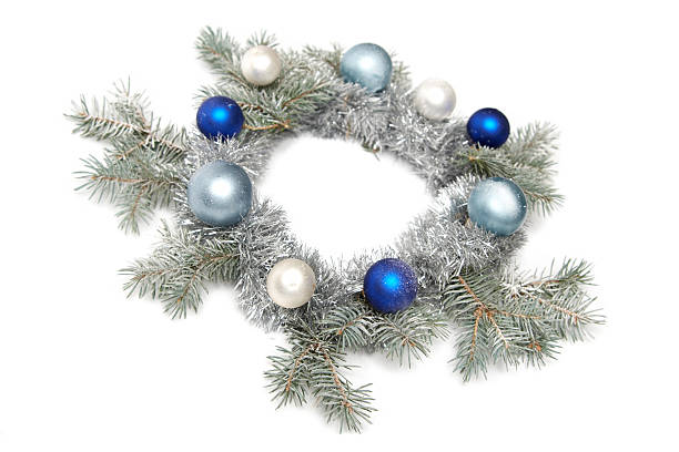istock Snowy Chrstmas decoration 96884354