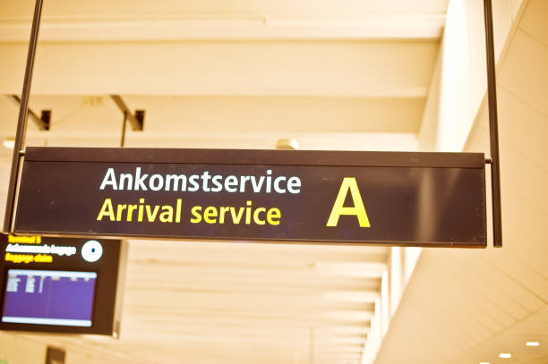 istock Arrival Service (With Swedish Translation), Terminal A - Stockholm, Sweden 968845580