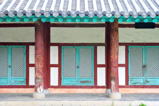 istock The Gate and window of Korean Traditional Architecture 968845896
