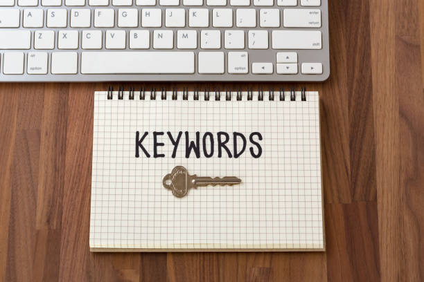 istock Keywords word with key for keyword concept 968849050
