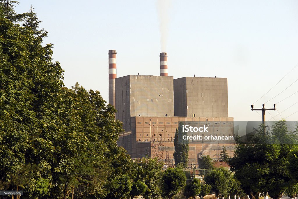 Usina elétrica a carvão - Foto de stock de Bandeja para Esfriar royalty-free