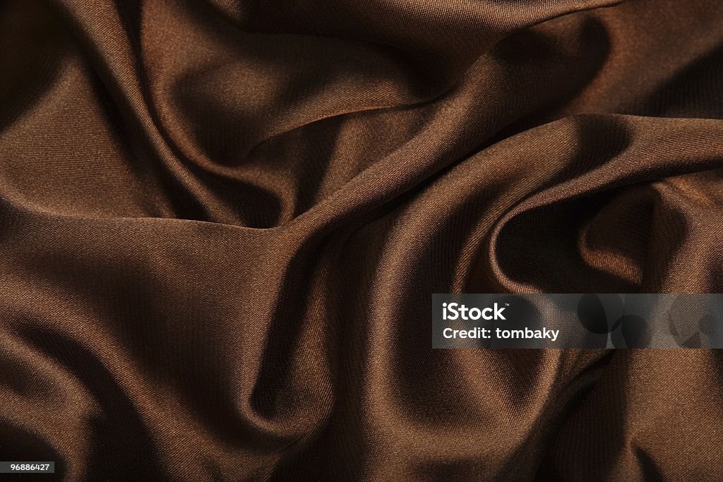 Brown têxtil suave - Royalty-free Lençol - Roupa de cama Foto de stock