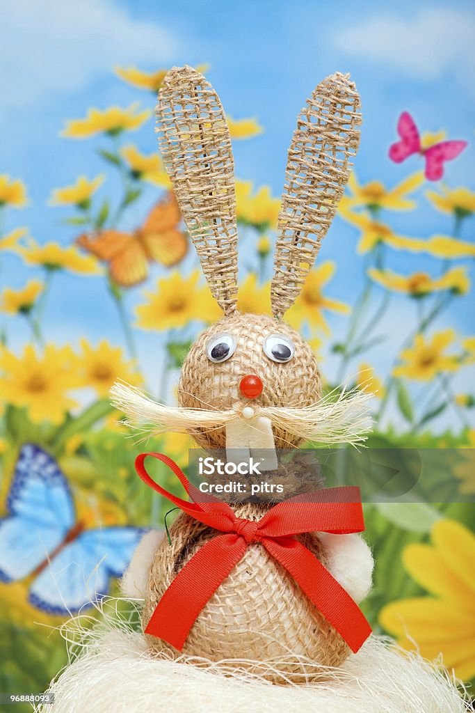 Bunny easter  Color Image Stock Photo