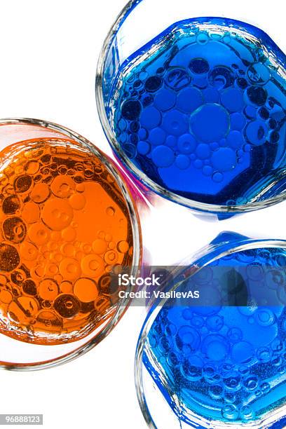 Glas Stockfoto und mehr Bilder von Alkoholisches Getränk - Alkoholisches Getränk, Blase - Physikalischer Zustand, Blau