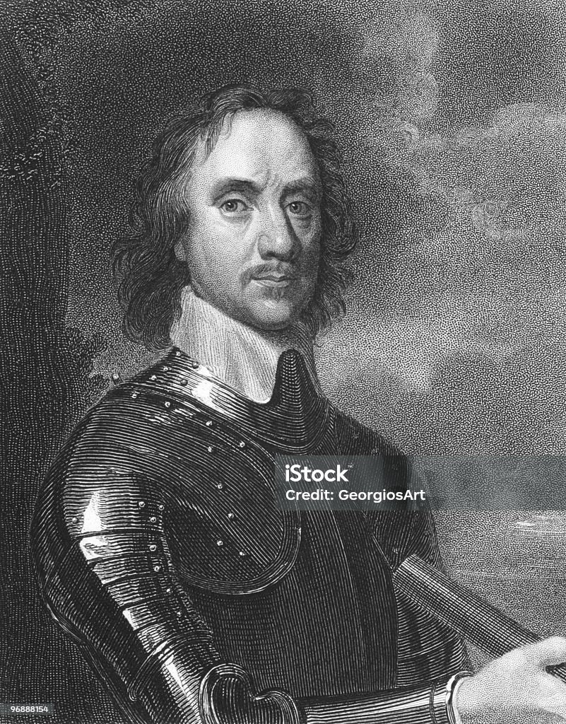 Oliver Cromwell - Ilustración de stock de Oliver Cromwell - Política y gobierno libre de derechos