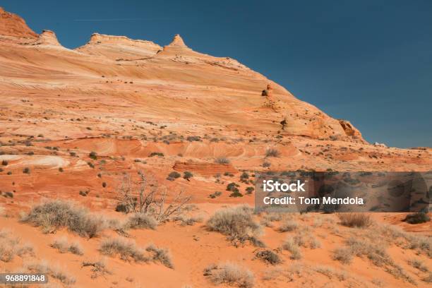 Desert And Mountain Stock Photo - Download Image Now - Arid Climate, Arizona, Barren