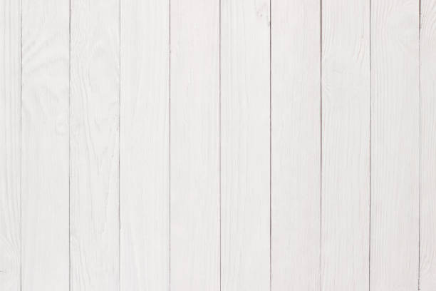 istock Painted wooden texture, white table or floor 968898640