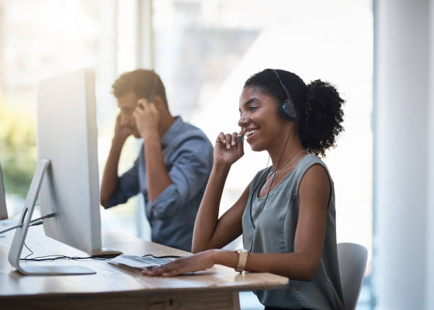 istock They hold clear communication skills in this office 968901446