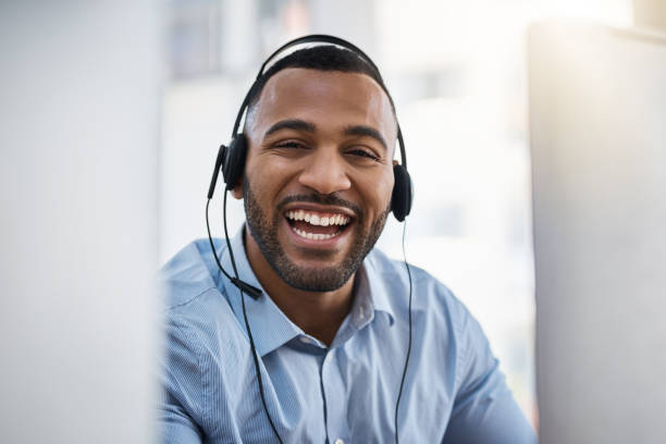 istock Customers love his friendly and professional manner 968901464