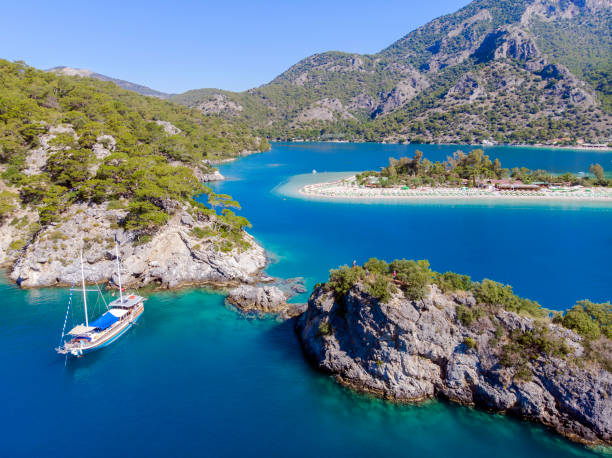 istock Oludeniz beach from Fethiye, Turkey. 968907660