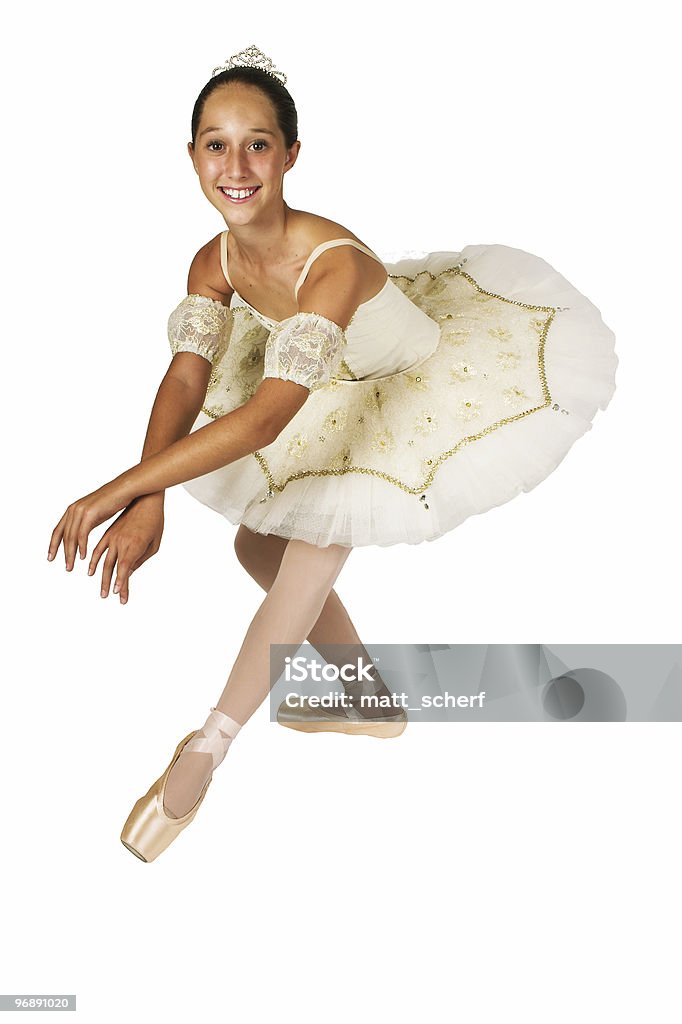 Ballerina In Ballettröckchen - Lizenzfrei Anmut Stock-Foto