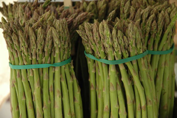 istock Bunches of Asparagus 968917686