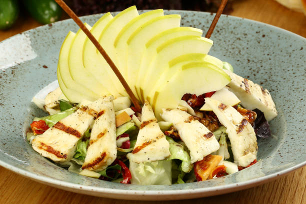 istock Grilled Halloumi Cheese Salad 968921394