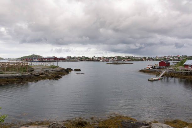 istock landscape in Reine village in Norway 968921842