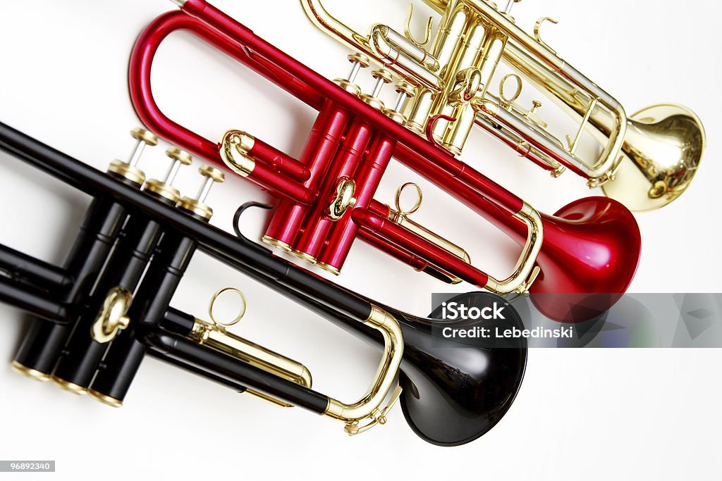 trumpets - Foto de stock de Actuación - Representación libre de derechos