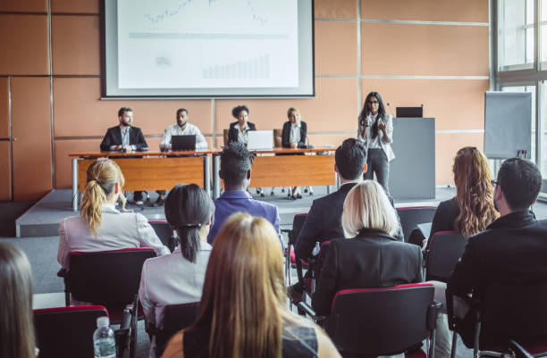 istock Business People at a Conference Meeting 968924088