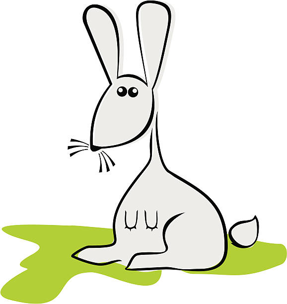 Cartoon Rabbit vector art illustration